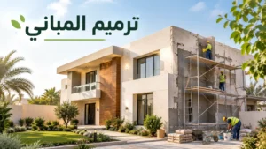 ترميم المبانى بالرياض دليل شامل لإعادة تأهيل المباني